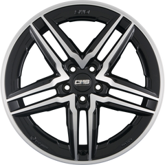 CMS C29 Aero DB Diamant Schwarz Glanz Alufelge 9.5x19 Zoll ET45 LK 5x114.3 ML64.2