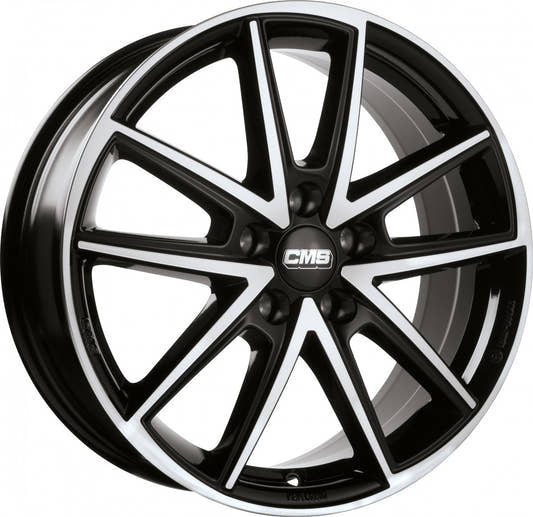 CMS C30 diamond black Alufelge 7.5x19 Zoll ET38 LK 5x112 ML57.1