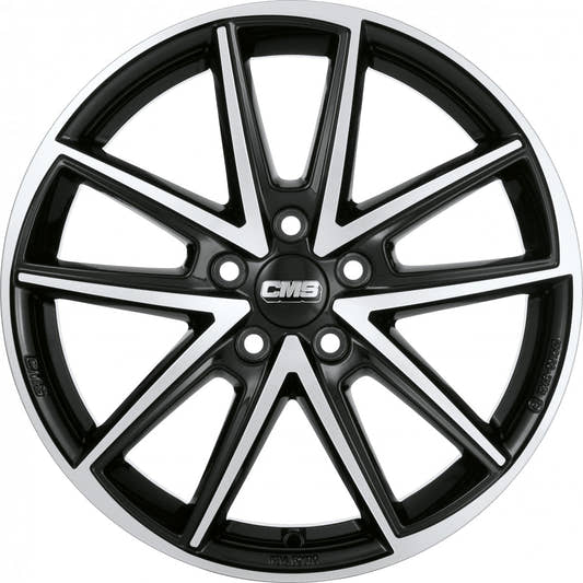 CMS C30 diamond black Alufelge 7.5x19 Zoll ET38 LK 5x112 ML57.1 – Bild 2