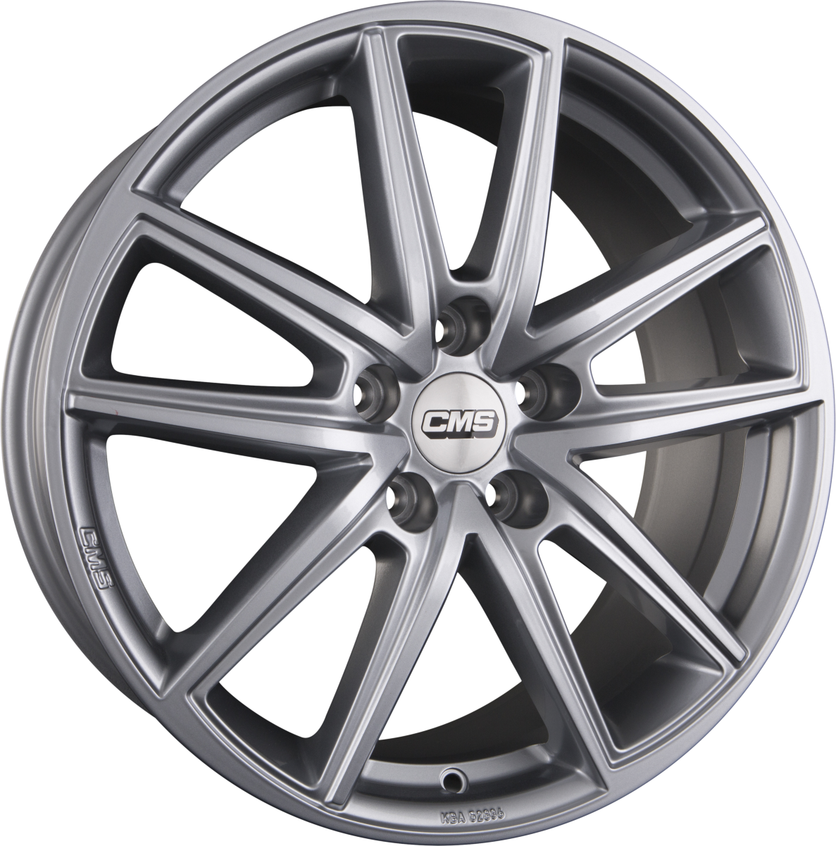 CMS C30 SR Racing Silber Alufelge 7.5x19 Zoll ET49 LK 5x114.3 ML67.2 – Bild 2