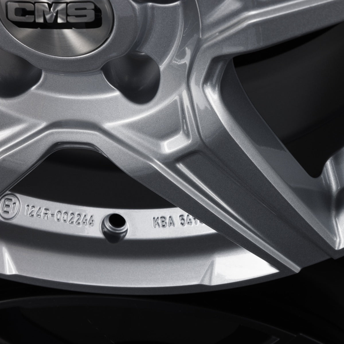 CMS C34 racing silver Alufelge 7x17 Zoll ET51 LK 5x112 ML66.5 – Bild 7