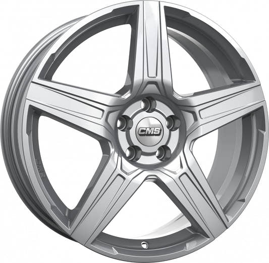 CMS C34 racing silver 7.5x18 ET49 - LK5/112 ML66.5
