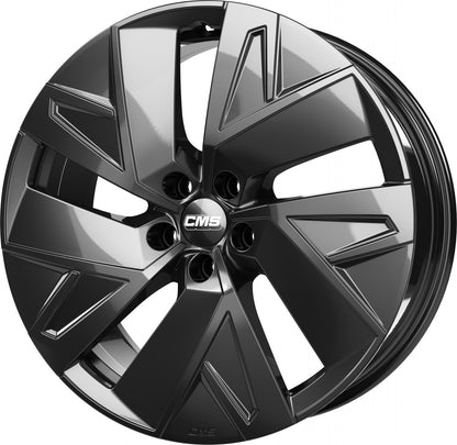 CMS C32-Aero complete black gloss 7.5x19 ET50 - LK5/108 ML63.4