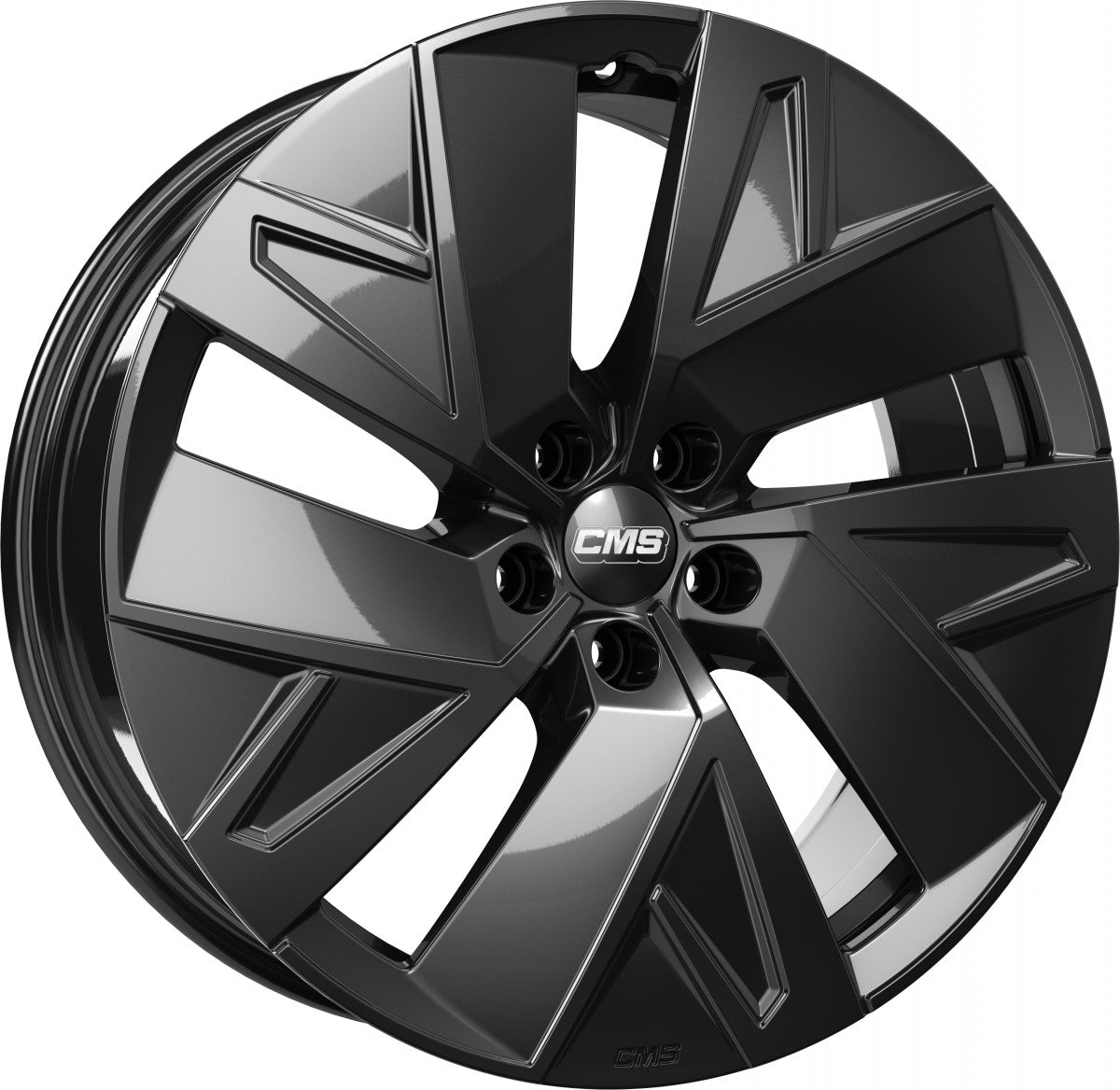 CMS C32-Aero complete black gloss 8x19 ET45 - LK5/112 ML57.1