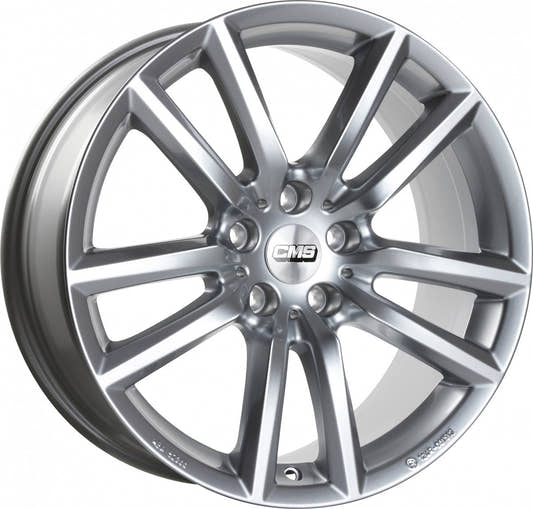 CMS C27 racing silver Alufelge 8x19 Zoll ET45 LK 5x112 ML57.1