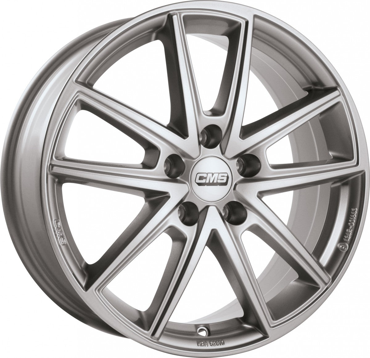 CMS C30 racing silver 7.5x18 ET40 - LK5/112 ML57.1