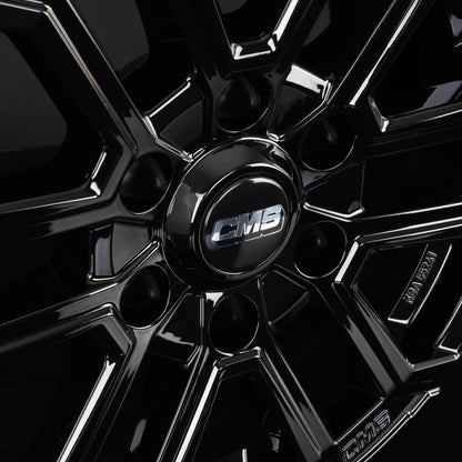 CMS C35 complete black gloss Alufelge 7.5x17 Zoll ET45 LK 6x114.3 ML66.1 – Bild 6