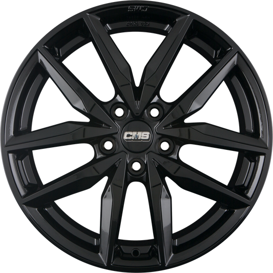 CMS C28 CBG Schwarz Glanz Alufelge 8x20 Zoll ET40 LK 5x120 ML64.1