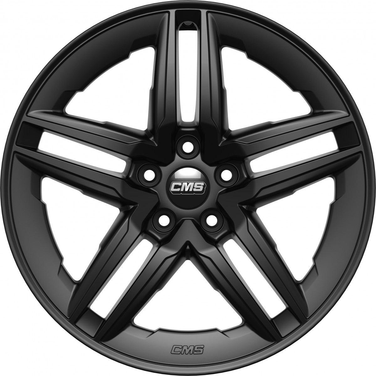 CMS C29-Aero complete black matt 8.5x19 ET35 - LK5/114.3 ML64.1