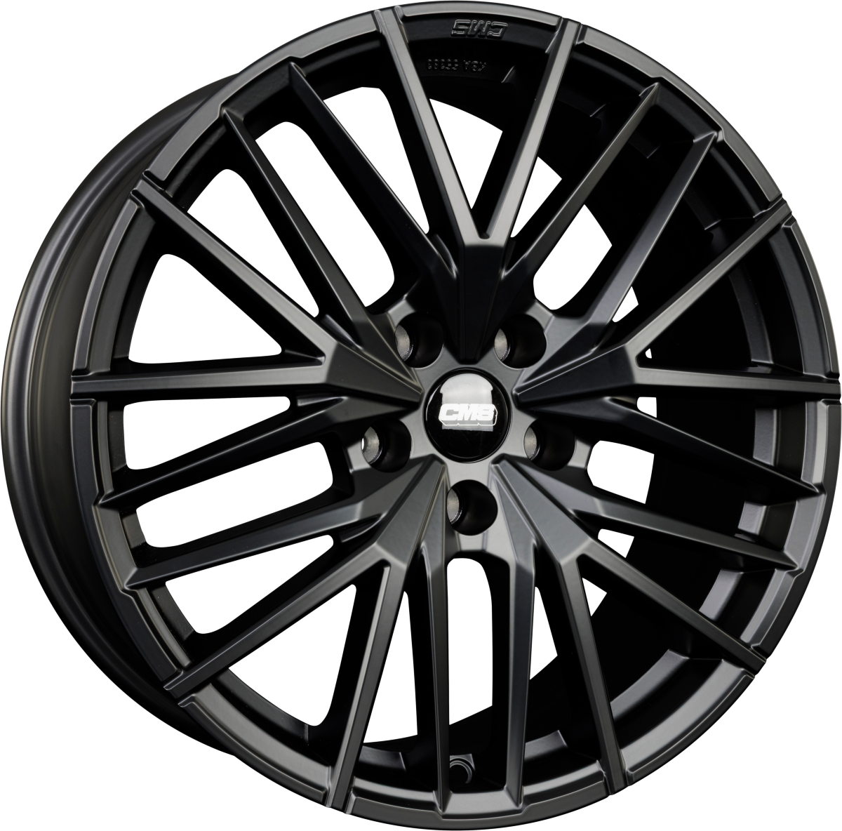 CMS C36 matt black Alufelge 8x18 Zoll ET37 LK 5x114.3 ML67.2 – Bild 5