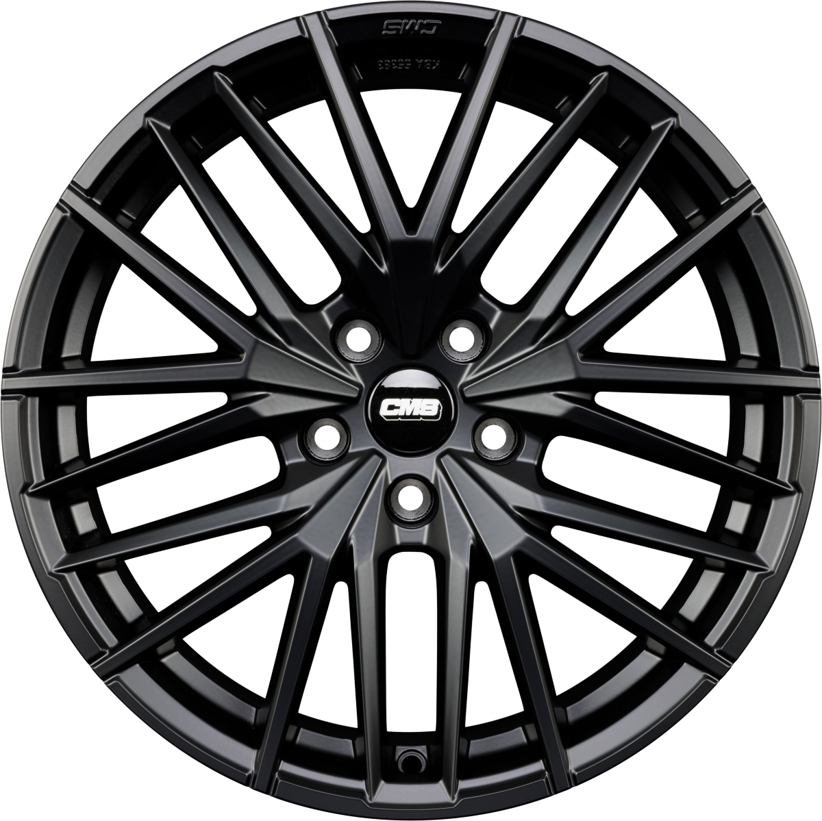 CMS C36 MB Schwarz Matt Alufelge 8x19 Zoll ET48 LK 5x112 ML66.6