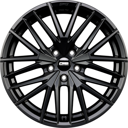 CMS C36 MB Schwarz Matt Alufelge 8x19 Zoll ET48 LK 5x112 ML66.6
