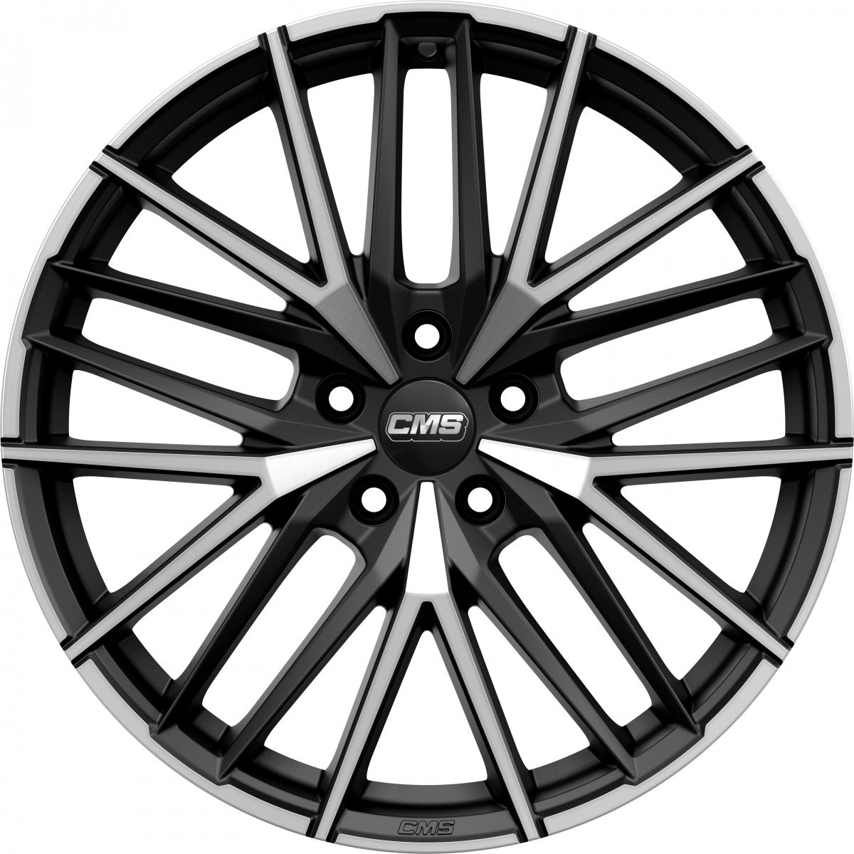 CMS C36 diamond matt black 8.5x20 ET30 - LK5/112 ML66.5