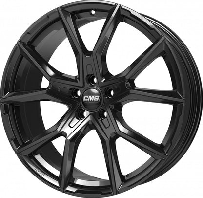 CMS C33 complete black gloss 9x20 ET35.1 - LK5/112 ML66.5