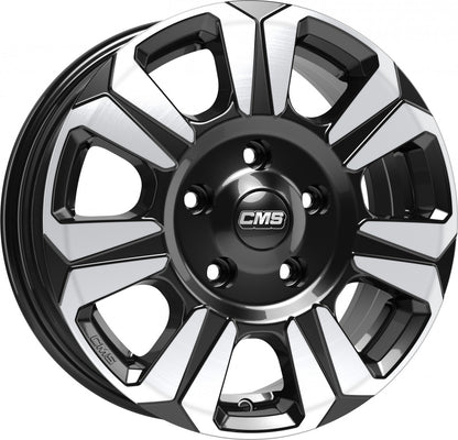 CMS C31 diamond black 7.5x18 ET43.1 - LK5/130 ML84.1