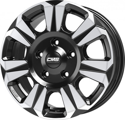 CMS C31 diamond black 7.5x18 ET43.1 - LK5/130 ML84.1