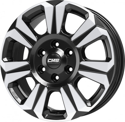 CMS C31 diamond black 7.5x18 ET43.1 - LK5/130 ML84.1