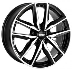 CMS C28 diamond black Alufelge 7.5x18 Zoll ET45 LK 5x114.3 ML67.2