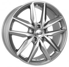 CMS C28 racing silver Alufelge 7.5x19 Zoll ET49.5 LK 5x114.3 ML67.2