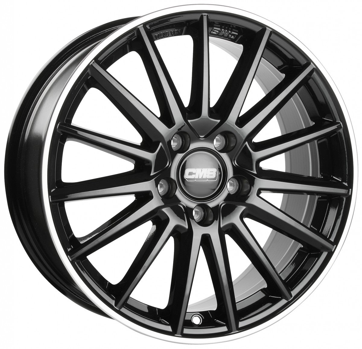 CMS C23 diamond rim black 8x18 ET45 - LK5/112 ML57.1