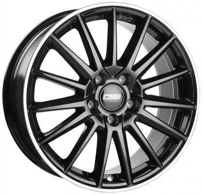 CMS C23 diamond rim black 7x17 ET45 - LK5/112 ML57.1