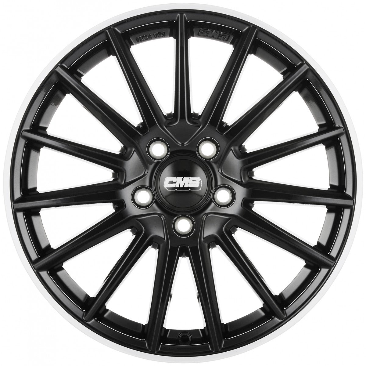 CMS C23 diamond rim black 7x17 ET45 - LK5/112 ML57.1