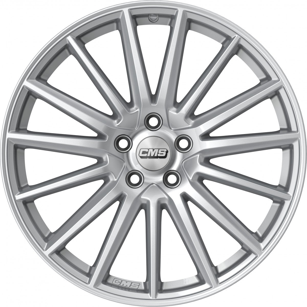 CMS C23 racing silver 7x17 ET50 - LK5/114.3 ML67.2
