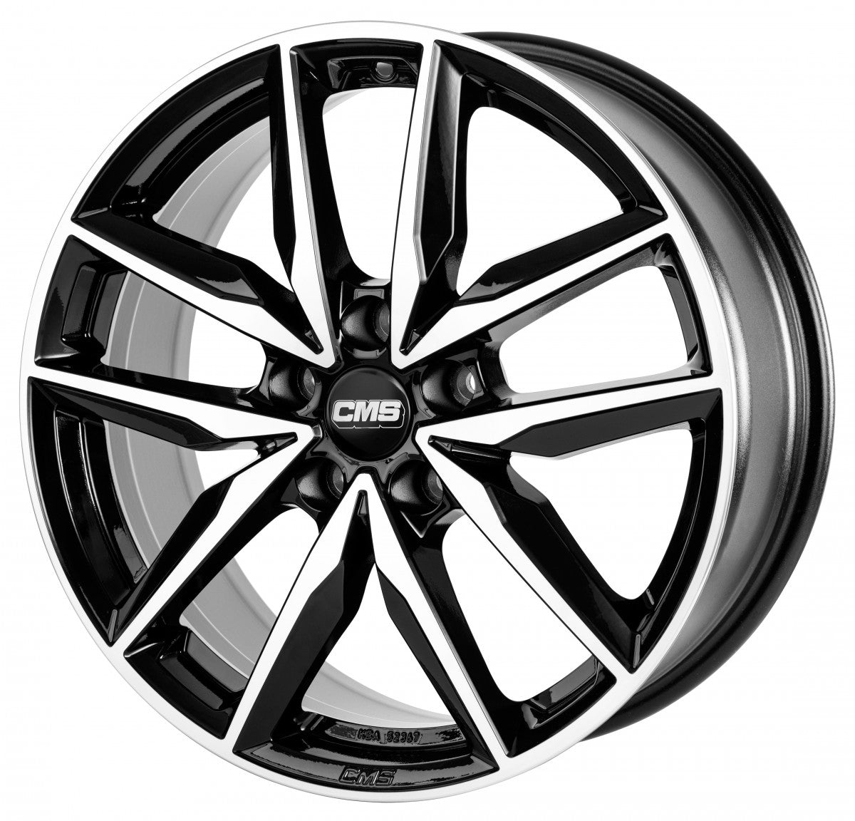 CMS C28 diamond black 7x17 ET50 - LK5/108 ML63.4