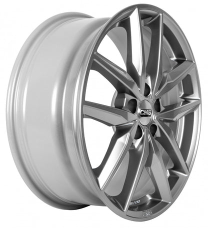 CMS C28 racing silver 7x17 ET50 - LK5/108 ML63.4