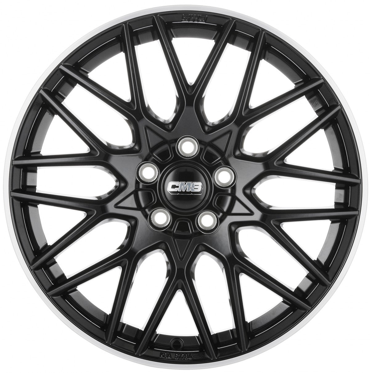 CMS C25 diamond rim black 8.5x20 ET38 - LK5/112 ML57.1
