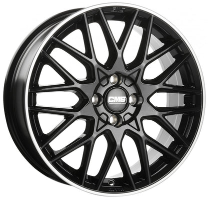 CMS C25 diamond rim black 8.5x20 ET38 - LK5/112 ML57.1