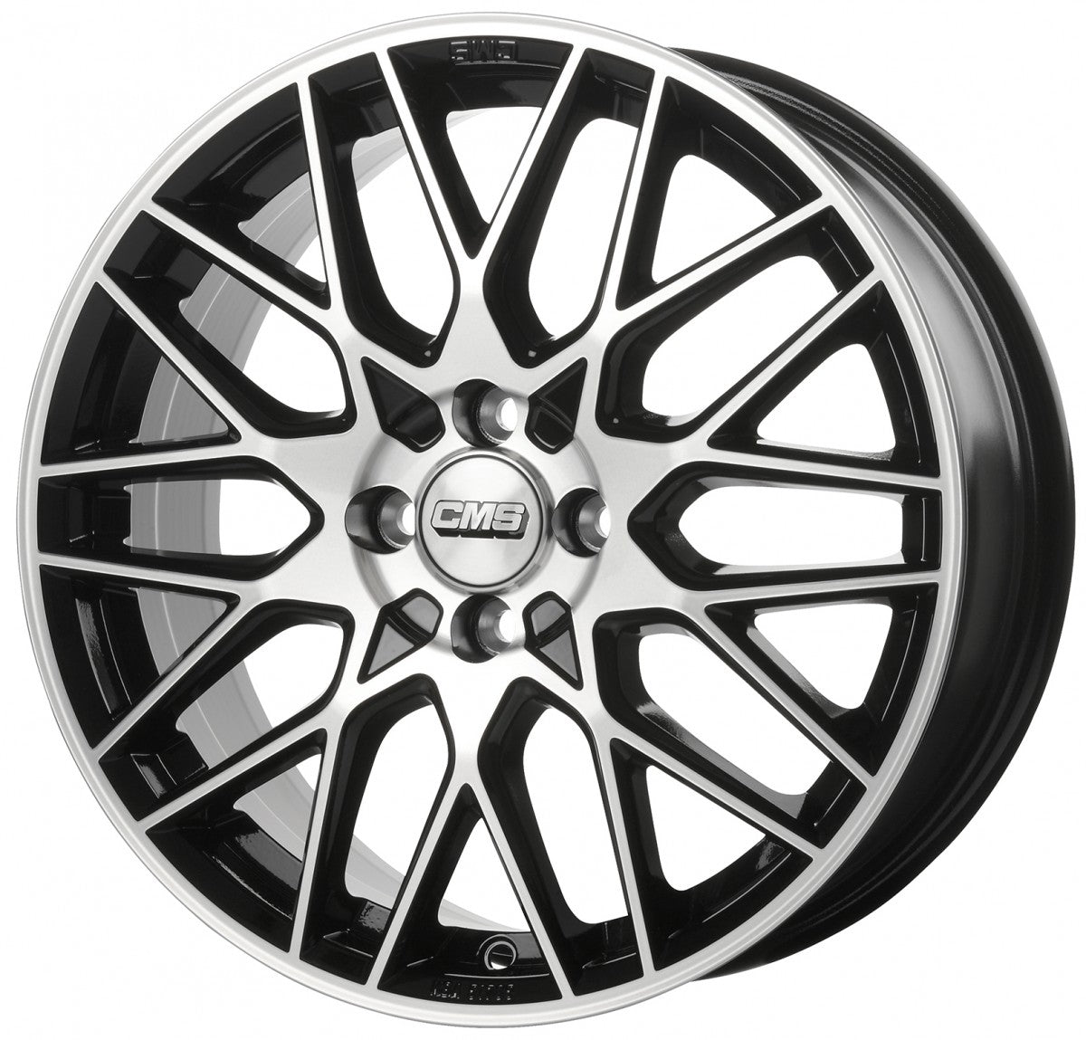 CMS C25 diamond black 7.5x18 ET51 - LK5/112 ML57.1