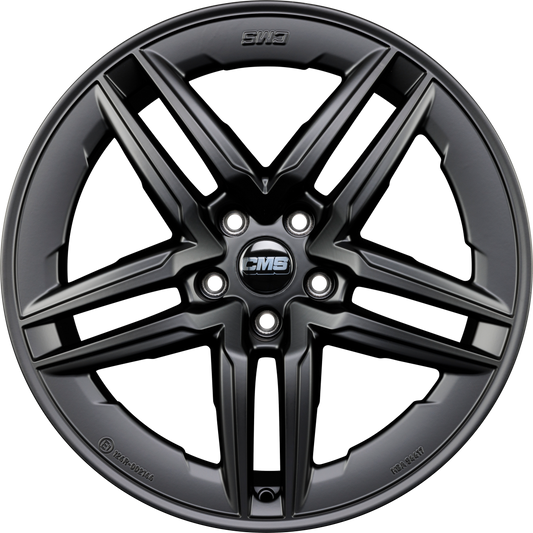 CMS C29 Aero MB Schwarz Matt Alufelge 8x19 Zoll ET58 LK 5x120 ML65.1