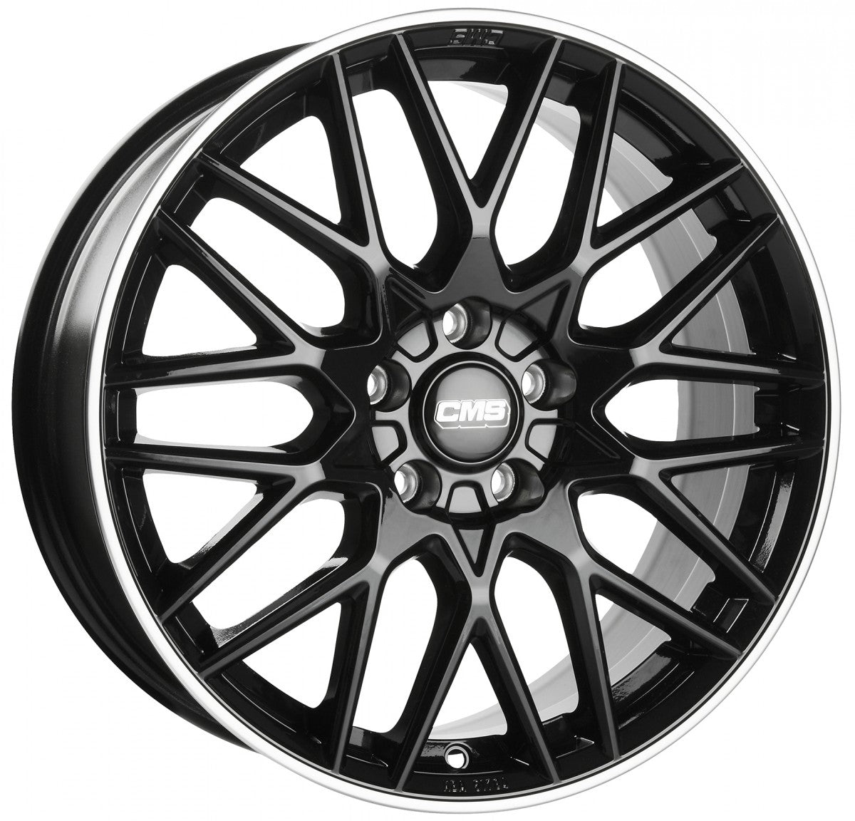 CMS C25 diamond rim black 8.5x20 ET29.1 - LK5/112 ML66.5
