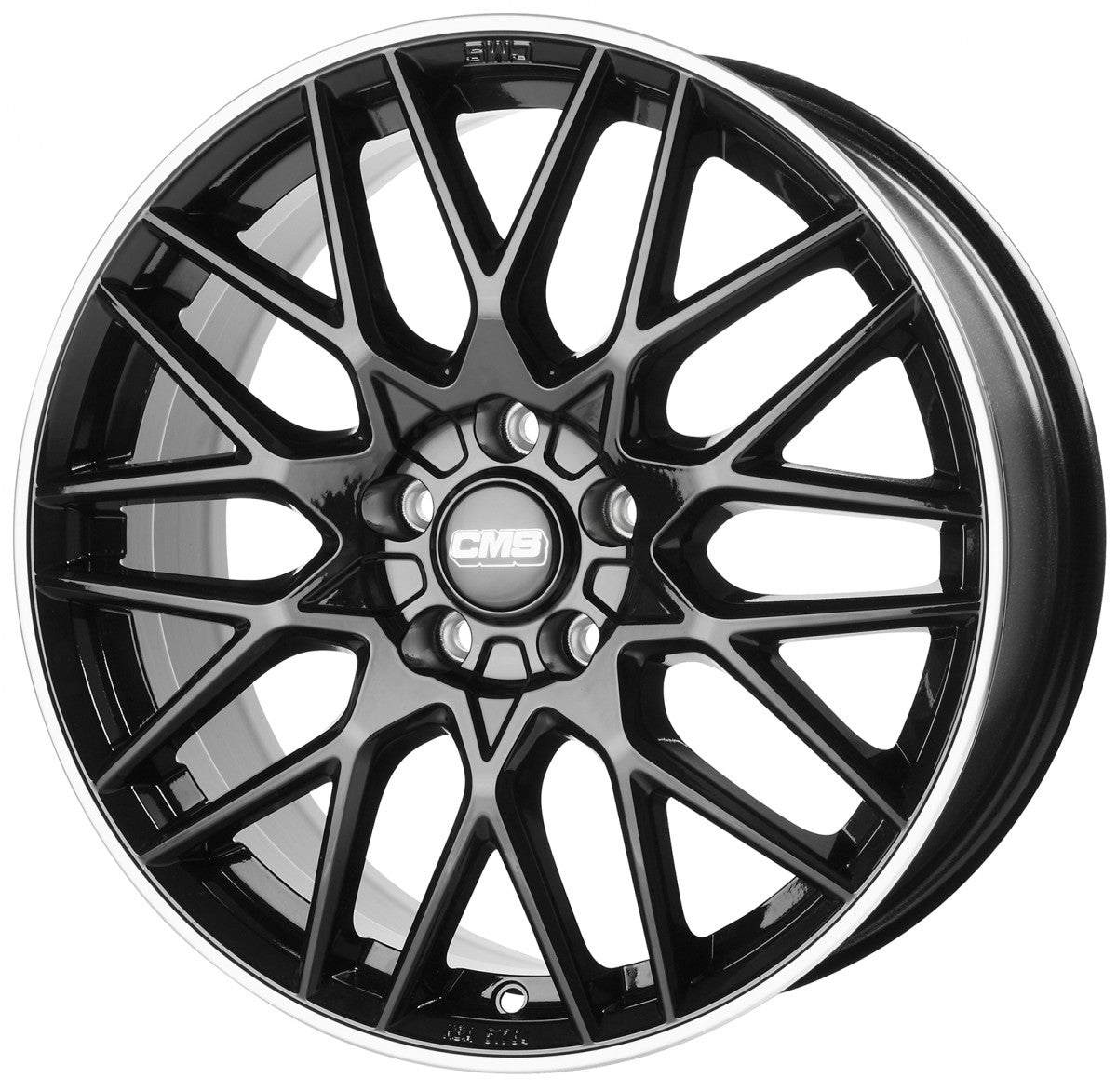 CMS C25 diamond rim black 8.5x20 ET29.1 - LK5/112 ML66.5