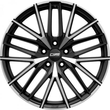 CMS C36 diamond matt black 8.5x21 ET43 - LK5/114.3 ML72.6