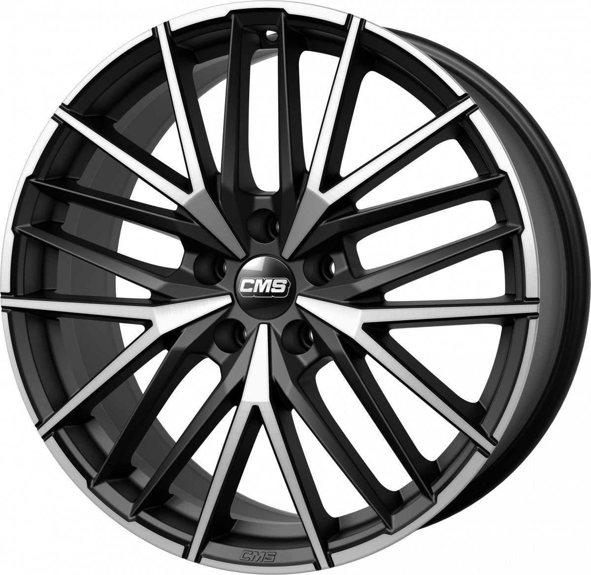 CMS C36 diamond matt black 8.5x21 ET43 - LK5/114.3 ML72.6