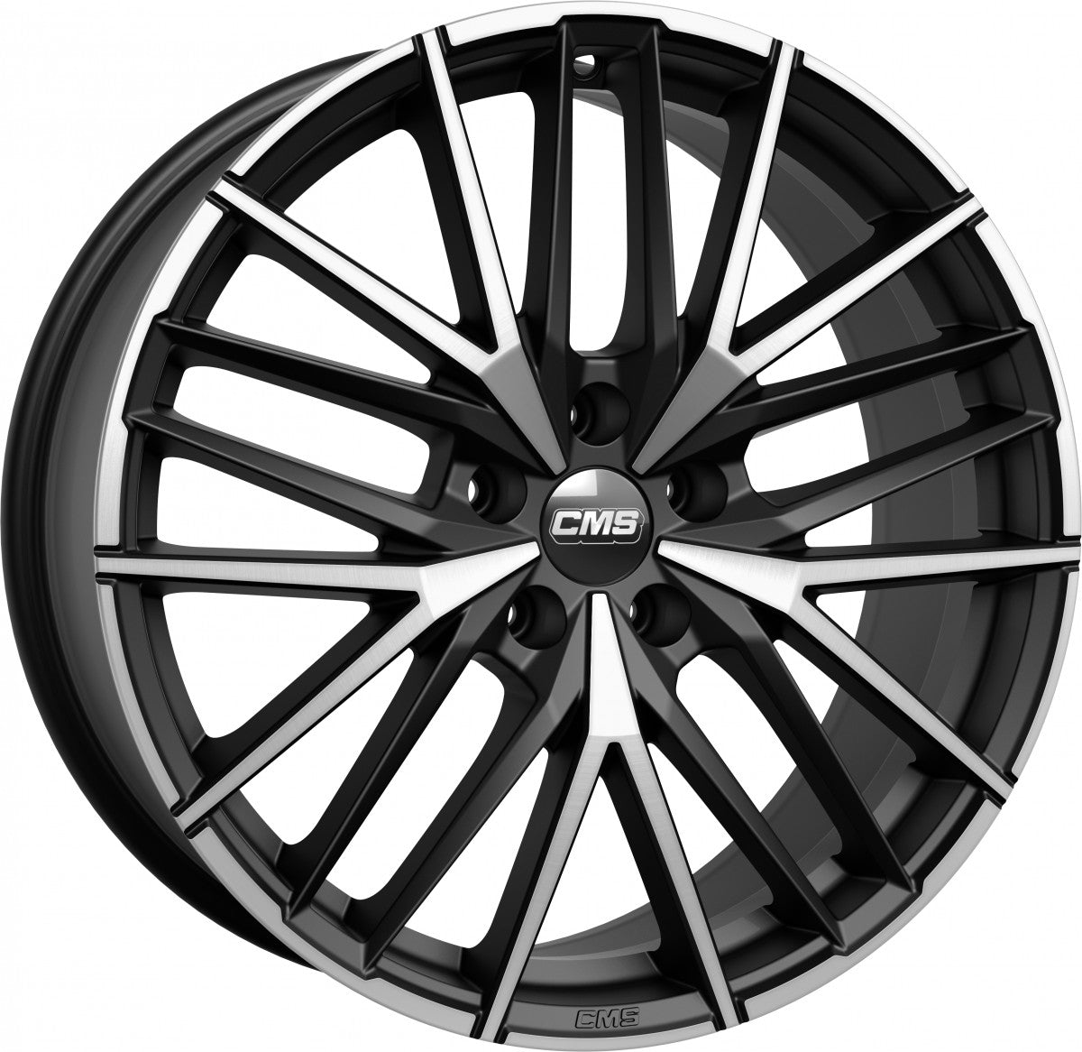 CMS C36 diamond matt black 9.5x21 ET42 - LK5/114.3 ML72.6