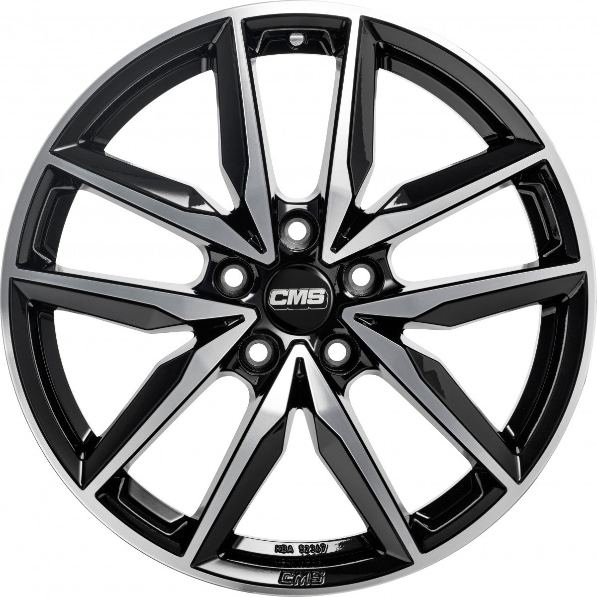 CMS C28 diamond black 8x20 ET47 - LK5/112 ML57.1