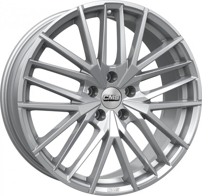 CMS C36 racing silver 8x18 ET40 - LK5/100 ML57.1