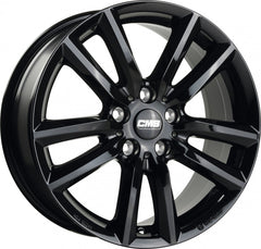 CMS C27 complete black gloss Alufelge 8x19 Zoll ET43 LK 5x114.3 ML65.1