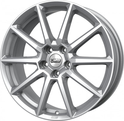 CMS C39 racing silver 7.5x18 ET50 - LK5/108 ML63.4