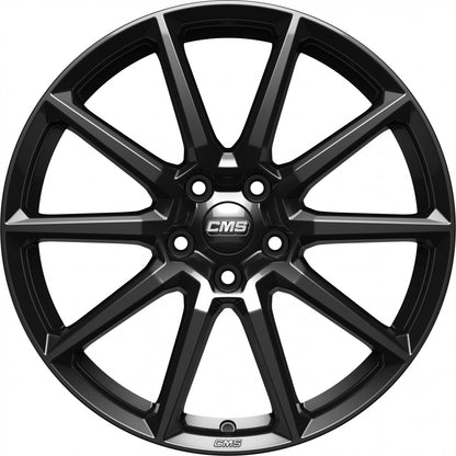 CMS C39 complete black gloss 7.5x18 ET25 - LK5/112 ML66.5