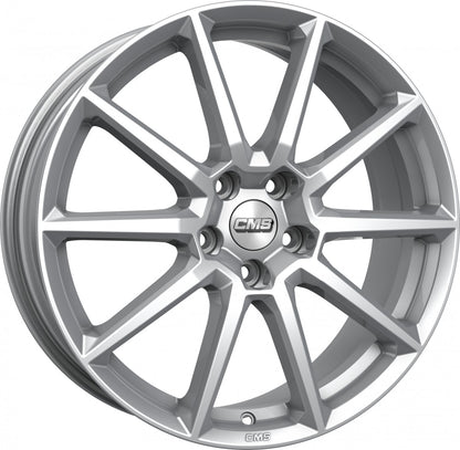 CMS C39 racing silver 7.5x18 ET49 - LK5/112 ML66.5