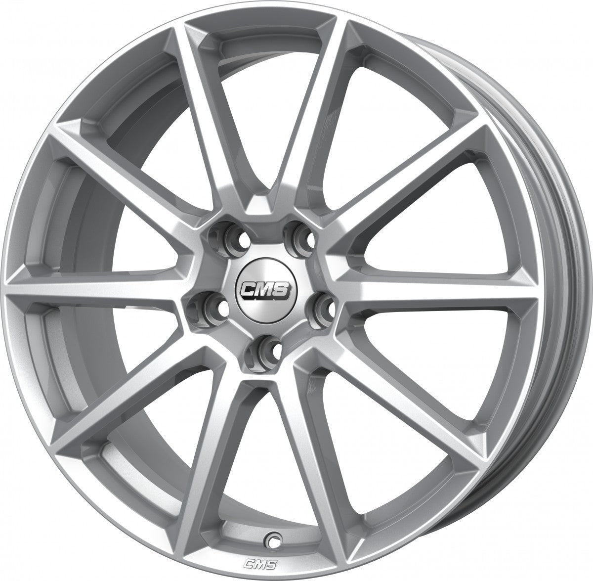 CMS C39 racing silver 7.5x18 ET49 - LK5/112 ML66.5