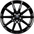 CMS C39 CBG Schwarz Glanz Alufelge 7x17 Zoll ET35 LK 5x114.3 ML66.1