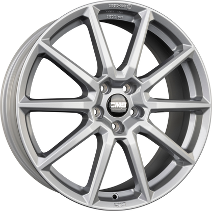 CMS C39 racing silver Alufelge 7x17 Zoll ET43 LK 5x112 ML57.1 – Bild 5