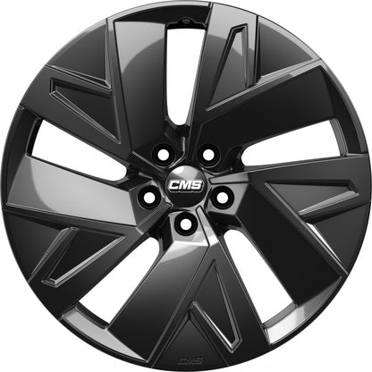 CMS C32-Aero complete black gloss 8x19 ET45 - LK5/120 ML64.1