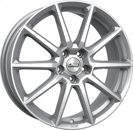 CMS C39 racing silver 6.5x18 ET38 - LK5/114.3 ML66.1