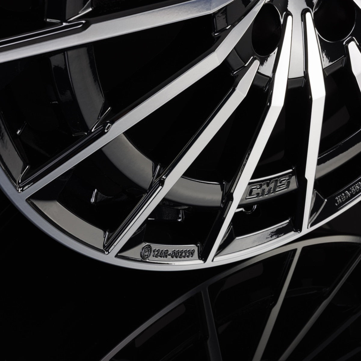 CMS C38 diamond black gloss Alufelge 8.5x19 Zoll ET38 LK 5x112 ML57.1 – Bild 7